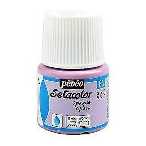 Farba do tkanin Pebeo Setacolor 45ml, Fioletowa/85 Lilac
